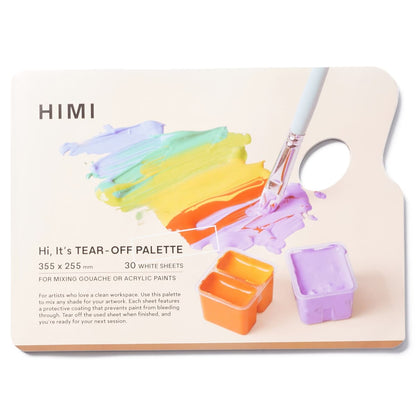 Paleta Descartável Himi 35,5x25,5cm 30 Folhas