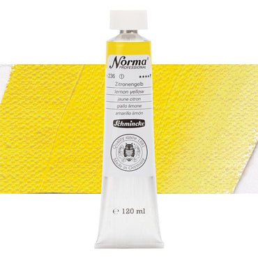 Tinta Óleo Schmincke Norma 120ml S1 236 Lemon Yellow