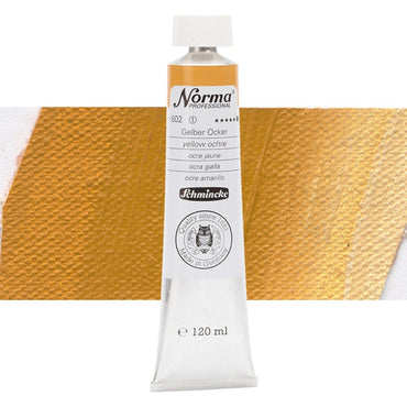 Tinta Óleo Schmincke Norma 120ml S1 602 Yellow Ochre