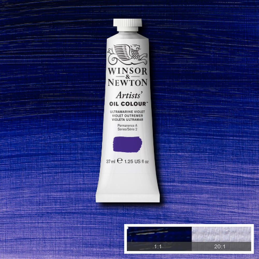 Tinta Óleo Artist 37ml Winsor & Newton S2 672 Ultramarine Violet