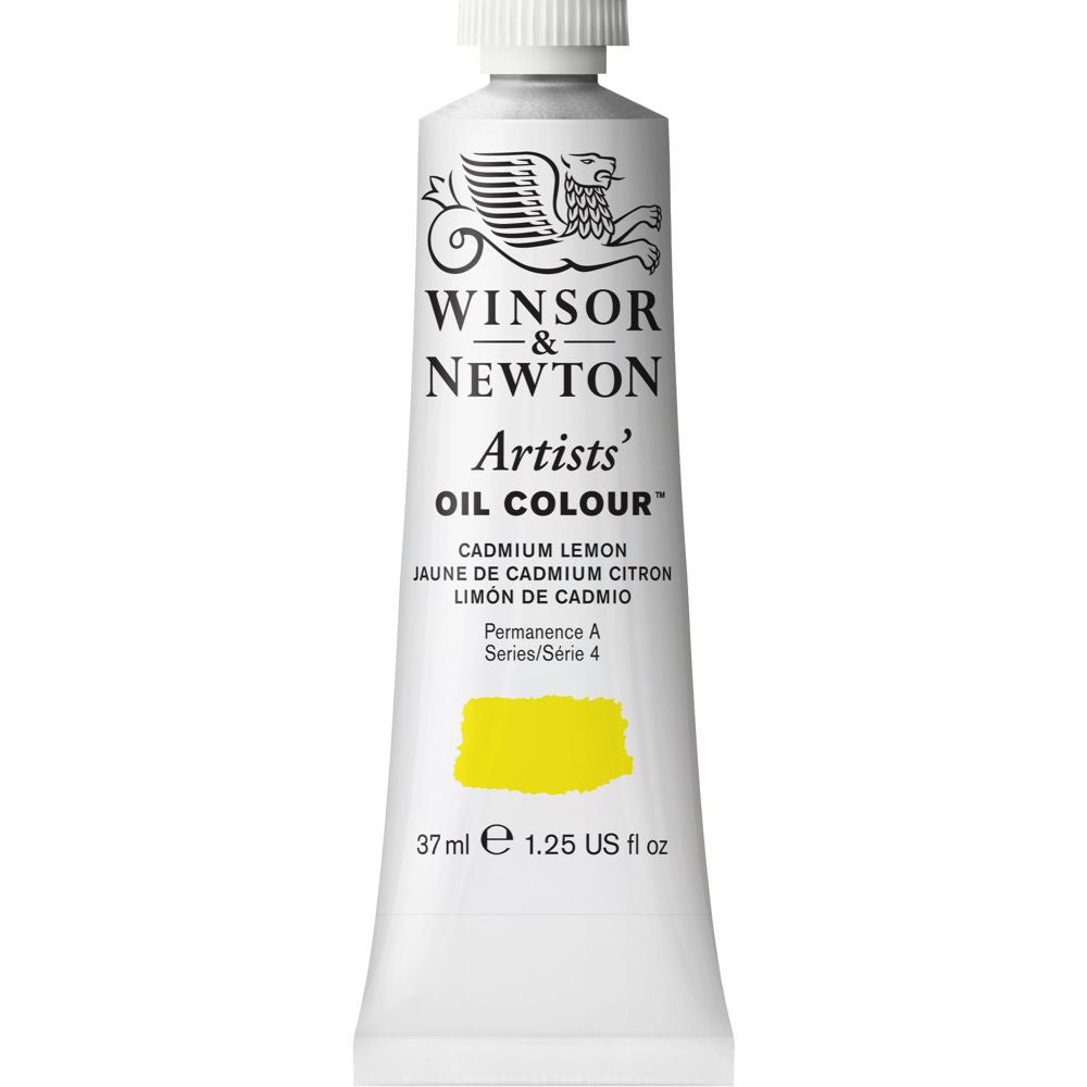 Tinta Óleo Artist 37ml Winsor & Newton S4 086 Cadmium Lemon