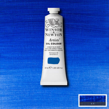 Tinta Óleo Artist 37ml Winsor & Newton S5 180 Cobalt Blue Deep 