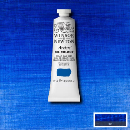 Tinta Óleo Artist 37ml Winsor & Newton S5 180 Cobalt Blue Deep 