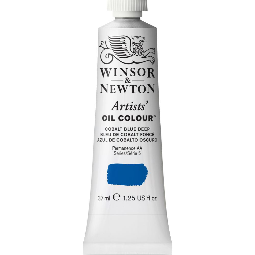 Tinta Óleo Artist 37ml Winsor & Newton S5 180 Cobalt Blue Deep 