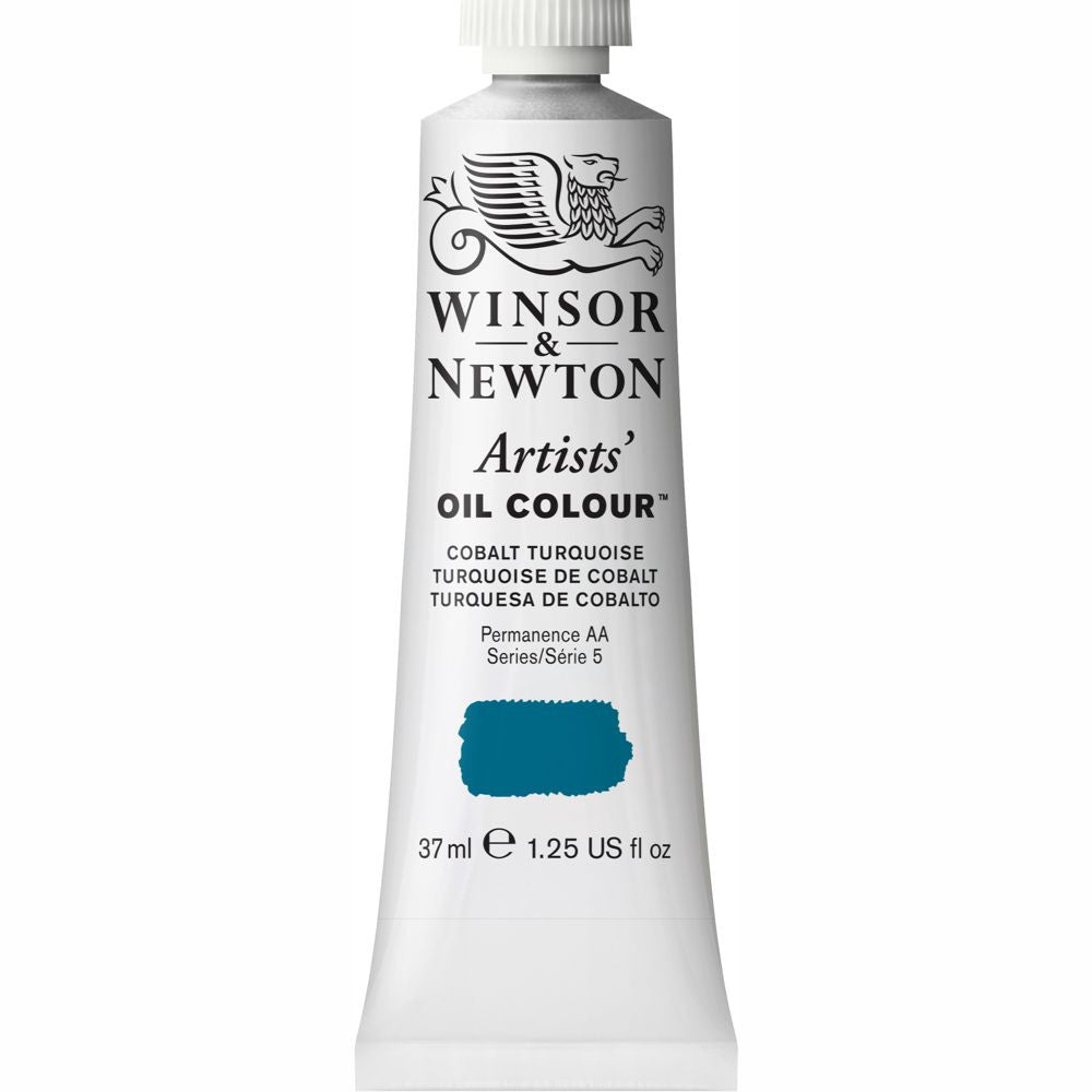 Tinta Óleo Artist 37ml Winsor & Newton S5 190 Cobalt Turquoise