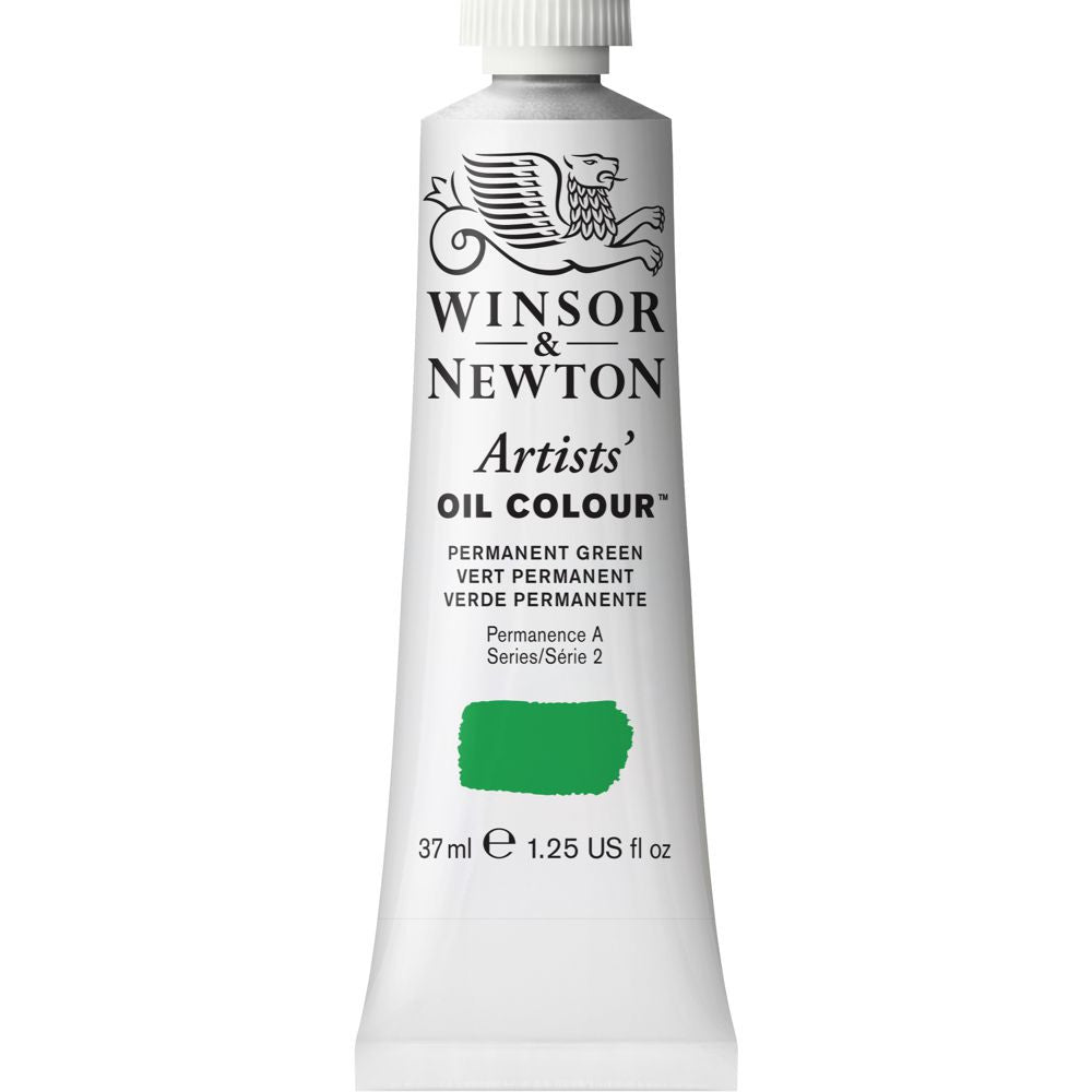 Tinta Óleo Artist 37ml Winsor & Newton S2 481 Permanent Green