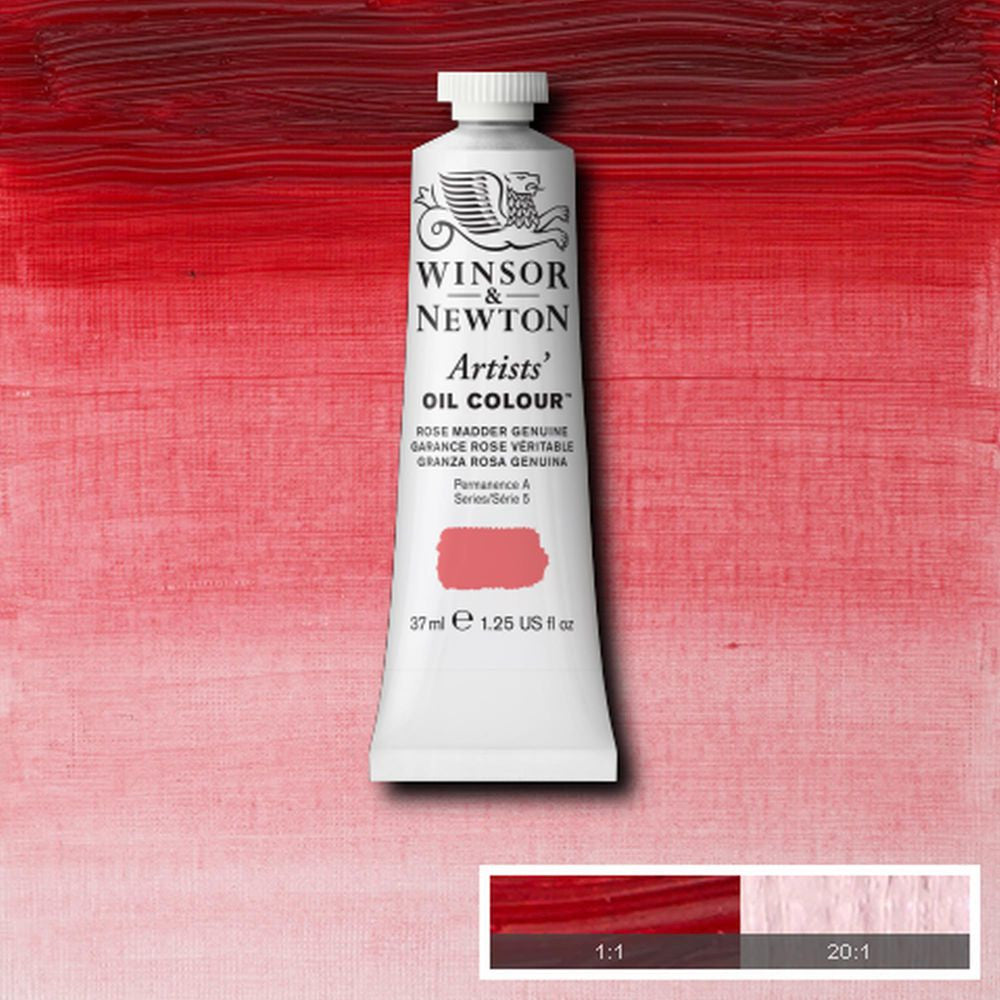 Tinta Óleo Artist 37ml Winsor & Newton S5 587 Rose Madder Genuine