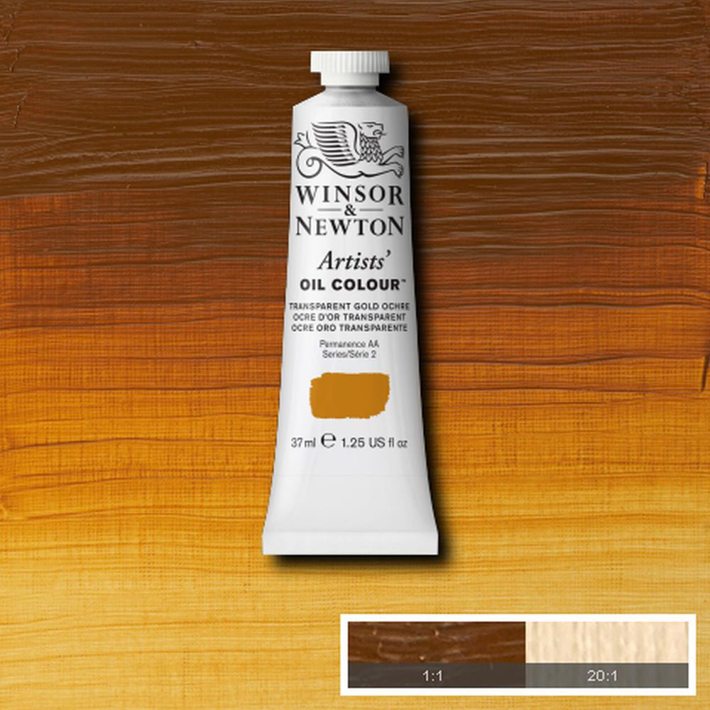 Tinta Óleo Artist 37ml Winsor & Newton S2 646 Transparent Gold Ochre