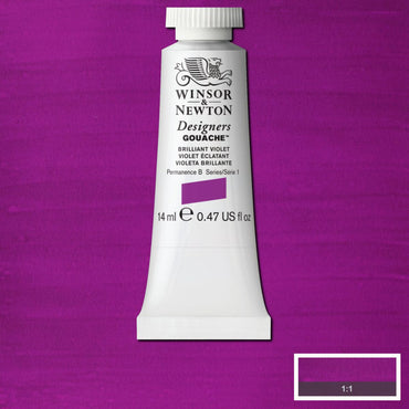 Tinta Guache Winsor & Newton Designers 14ml S1 052 Brilliant Violet 