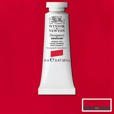 Tinta Guache Winsor & Newton Designers 14ml S1 524 Primary Red