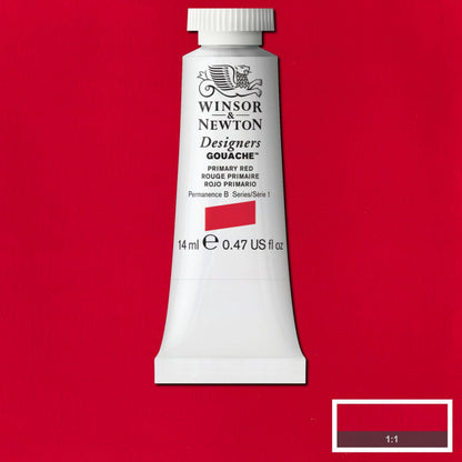Tinta Guache Winsor & Newton Designers 14ml S1 524 Primary Red