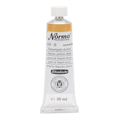 Tinta Óleo Schmincke Norma 35ml S2 224 Naples Yellow Deep