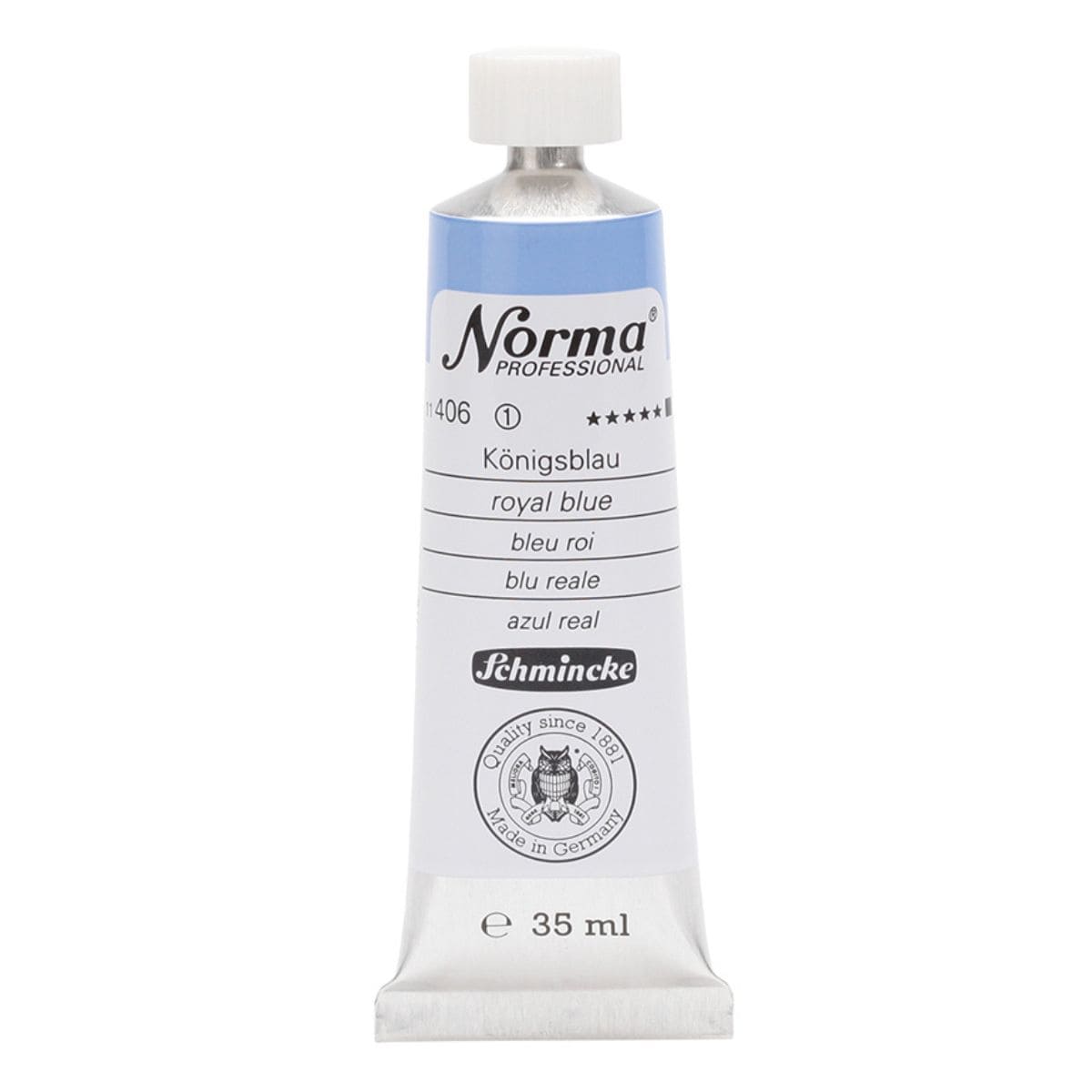 Tinta Óleo Schmincke Norma 35ml S1 406 Royal Blue