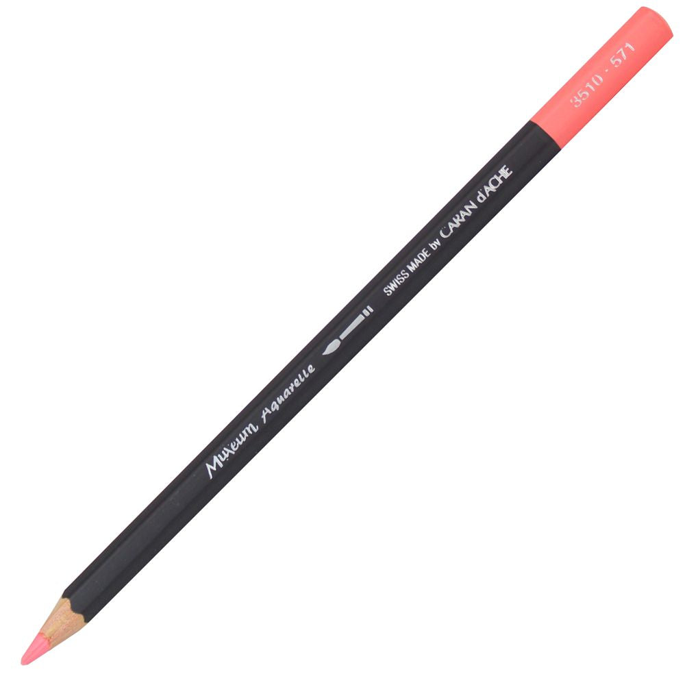 Lápis Aquarelado Caran D'Ache Museum 571 Anthraquinone Pink