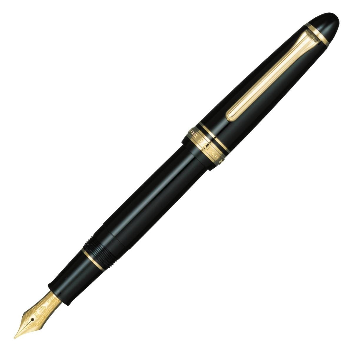 Caneta Tinteiro Sailor 1911 GT 14K Pena M Black