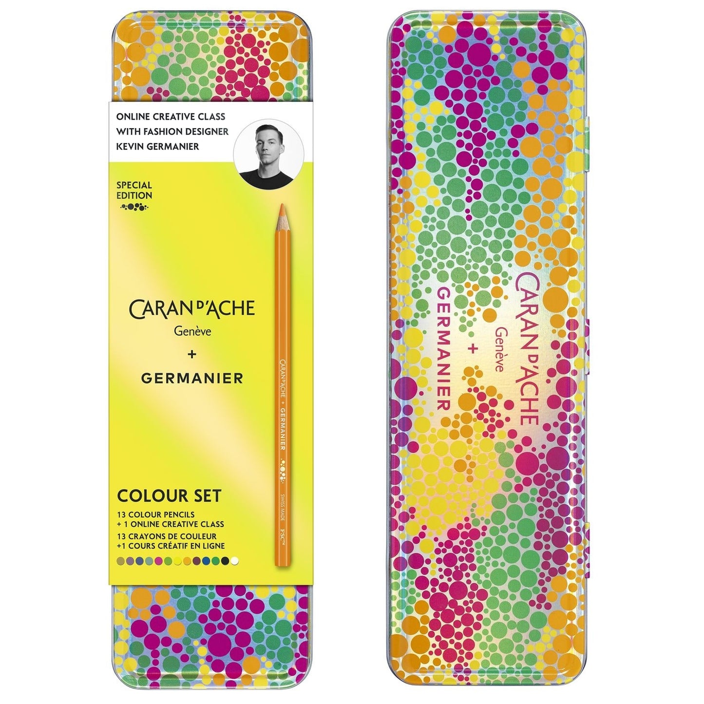 Estojo Caran d'Ache Germanier 13 Lápis