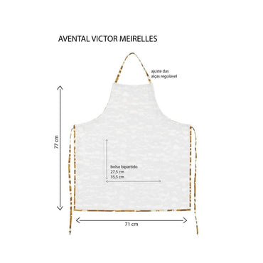 Avental Para Pintura - Victor Meirelles