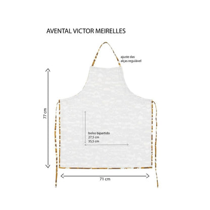 Avental Para Pintura - Victor Meirelles