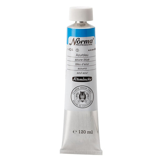 Tinta Óleo Schmincke Norma 120ml S1 424 Azure Blue