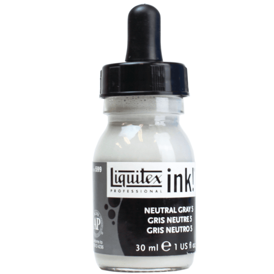 Tinta Acrílica Líquida Liquitex 30ml Neutral Gray 5 599