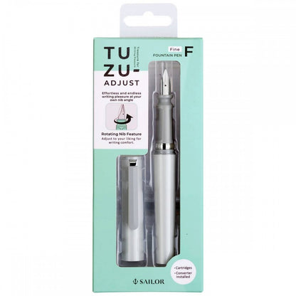 Caneta Tinteiro Sailor TUZU Adjustable Gray Pena F