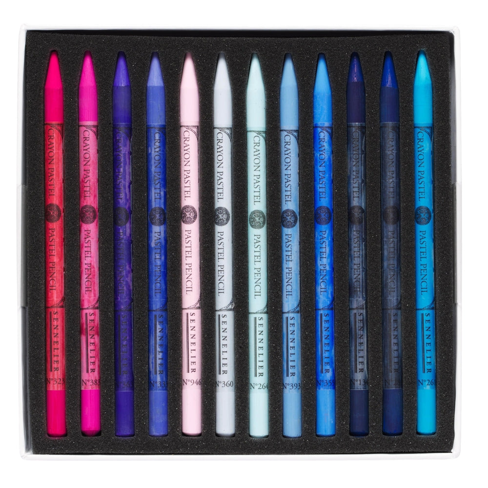 Lápis Pastel Crayon Sennelier 48 Cores