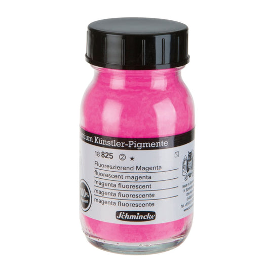 Pigmento em Pó Schmincke 100ml S2 825 Fluores Magenta