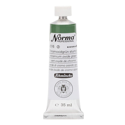 Tinta Óleo Schmincke Norma 35ml S2 516 Chromium Oxide Green