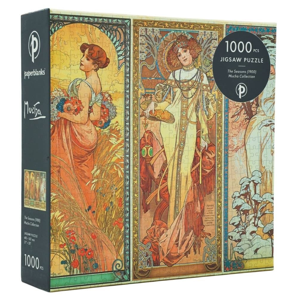 Quebra-Cabeça Paperblanks 1000 Peças The Seasons 1900