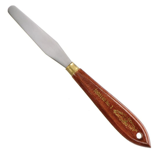 espátula de aço para pintura winsor & newton 01