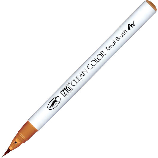 Caneta Pincel Kuretake Zig Clean Color Real Brush Sand 601