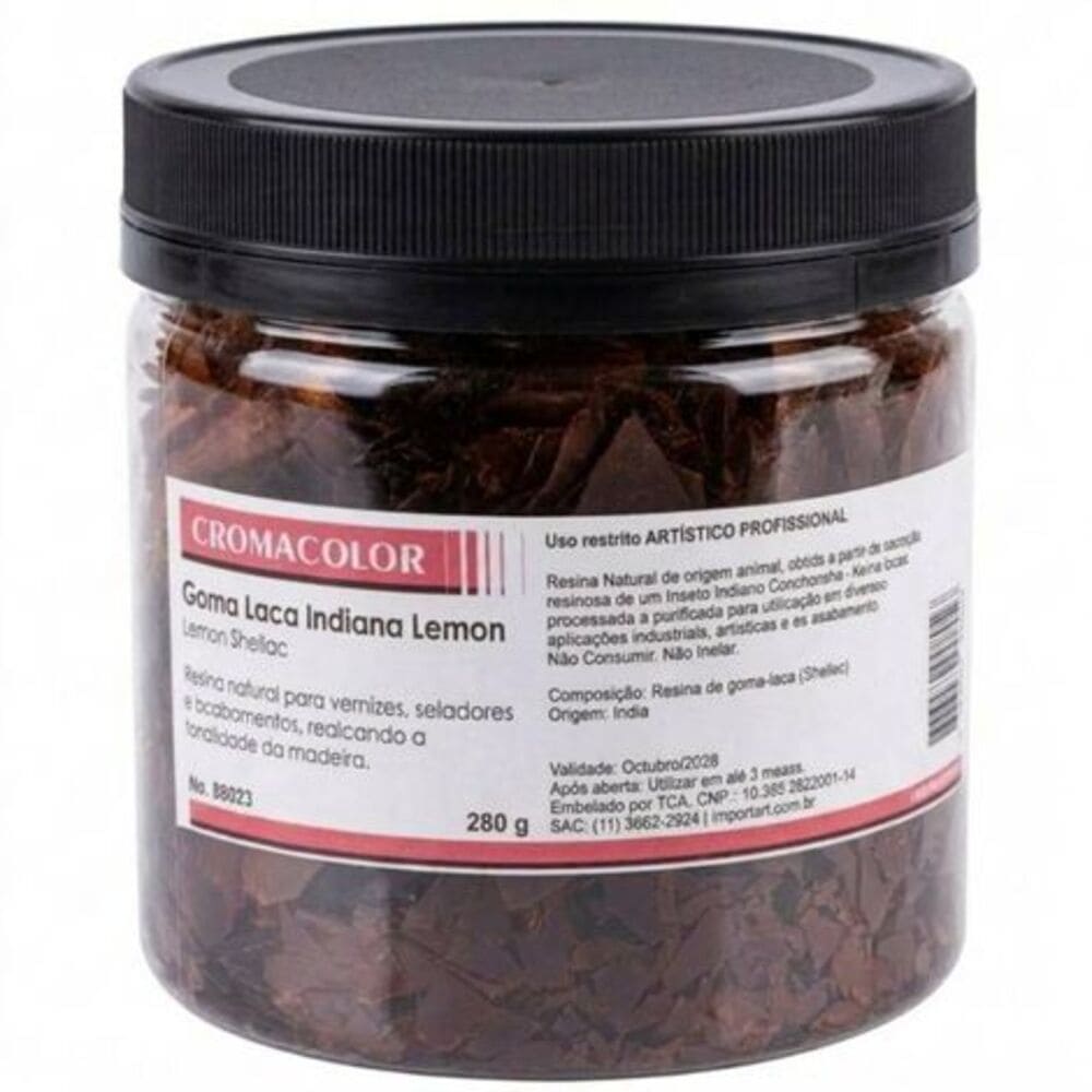 Goma Laca Indiana Lemon Cromacolor 280g