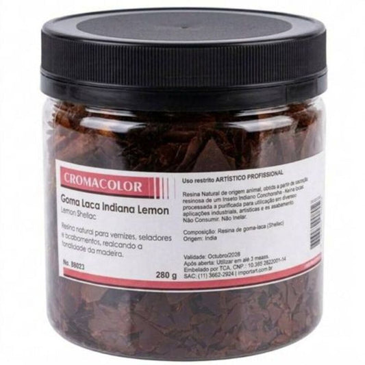 Goma Laca Indiana Lemon Cromacolor 280g