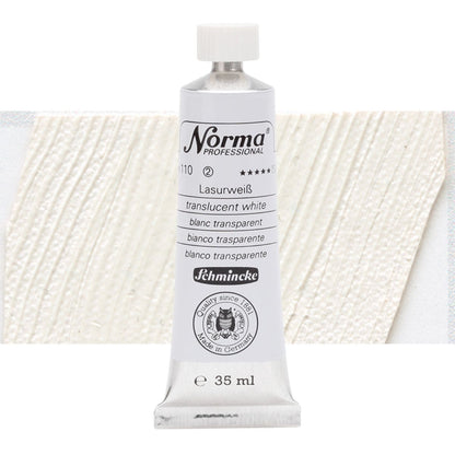 Tinta Óleo Schmincke Norma 35ml S2 110 Transparent White