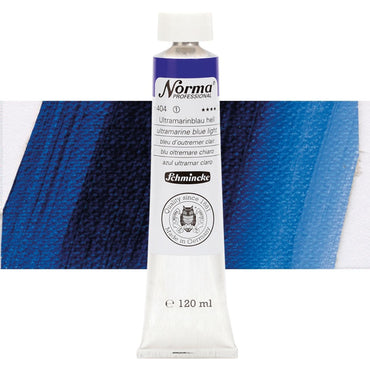 Tinta Óleo Schmincke Norma 120ml S2 404 Ultramar Blue Light