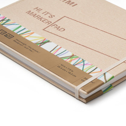 Bloco de Papel Marker Himi 200g/m² 25,4x19,3cm 30 Folhas