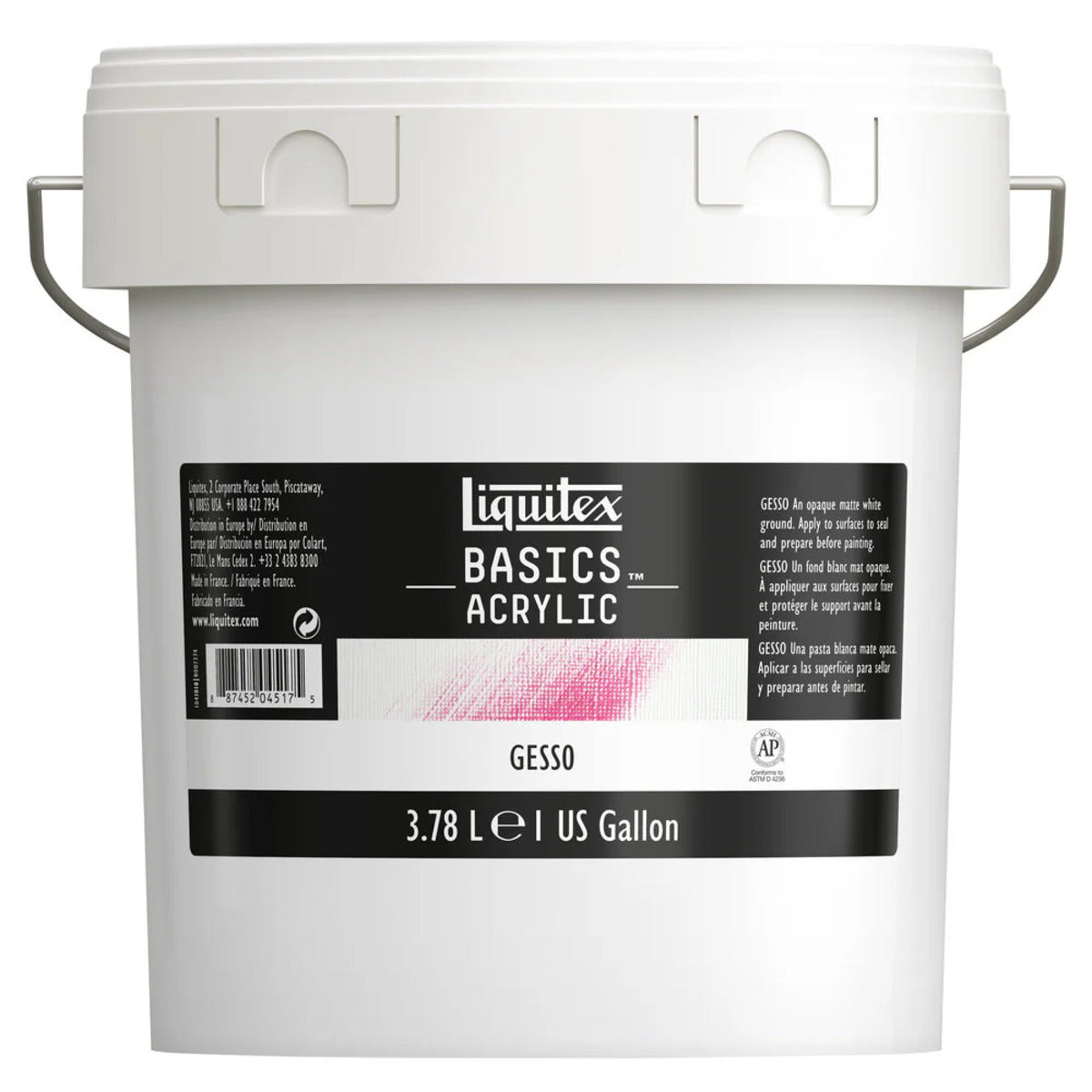 Gesso Acrílico Basics Liquitex 3,78L