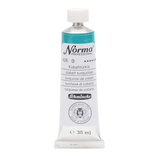 Tinta Óleo Schmincke Norma 35ml S3 426 Cobalt Turquoise