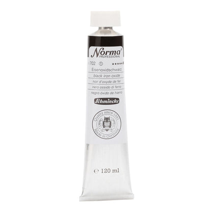 Tinta Óleo Schmincke Norma 120ml S1 702 Black Iron Oxide