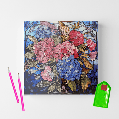 Conjunto Pintura Diamante Sinoart 30X30cm  Jardim Botânico