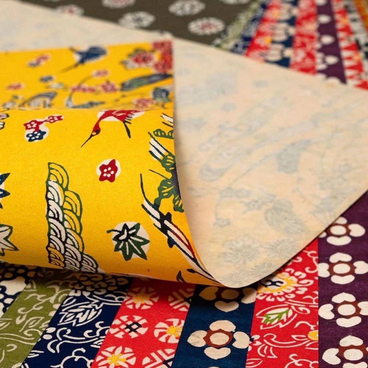 Papel Awagami Katazome Vintage 30X47cm com 30 Folhas