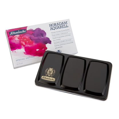 Tinta Aquarela Schmincke Horadam Bisnaga 06 Cores Special Edition