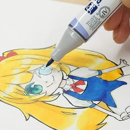 Conjunto Zig Kurecolor Twin WS 72 Cores