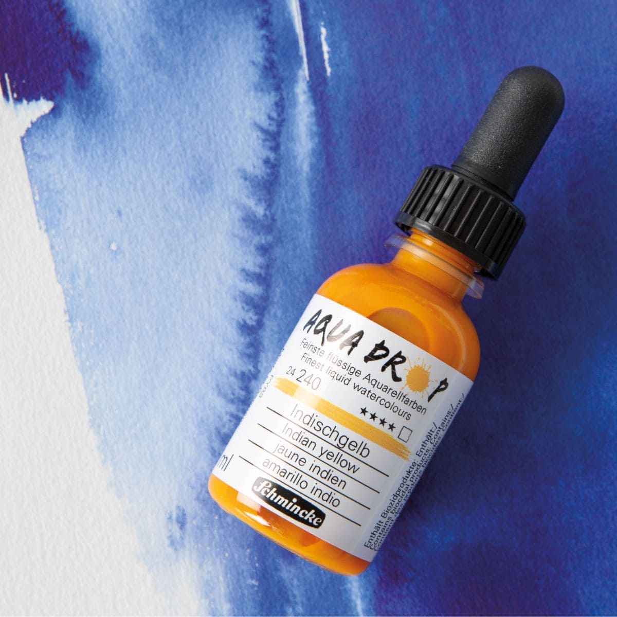 Aquarela Líquida Schmincke Aqua Drop 30ml 250 Brilliant Orange