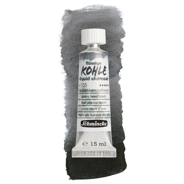 Carvão Líquido Kohle Schmincke 15ml Grape Seed Black