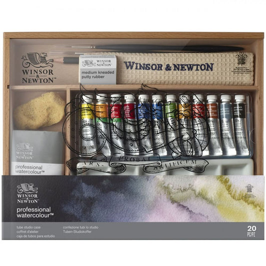 Estojo Tinta Aquarela Winsor & Newton Profissional Tubo Edição Limitada