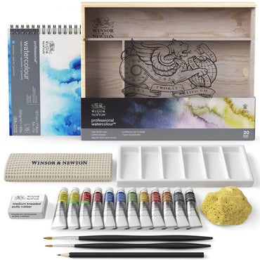 Estojo Tinta Aquarela Winsor & Newton Profissional Tubo Edição Limitada