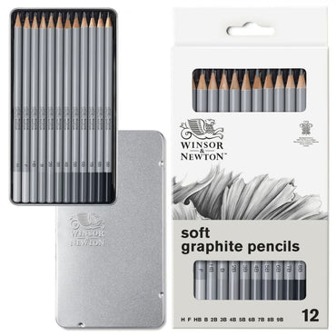 Estojo Lápis Grafite Winsor & Newton 12 Graduações