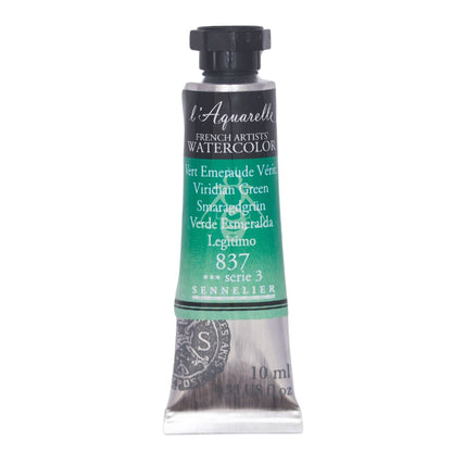 Tinta Aquarela Sennelier L'Aquarelle Extra Fine 10ml S3 837 Emerald Green