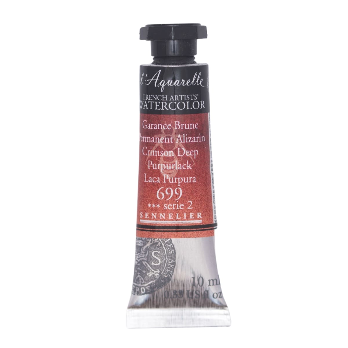 Tinta Aquarela Sennelier L'Aquarelle Extra Fine 10ml S2 699 Permanent Alizarin Crimson